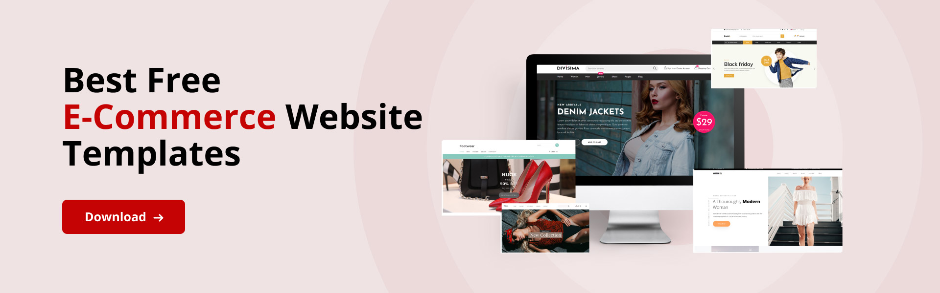 Best Free E-Commerce Website HTML Templates