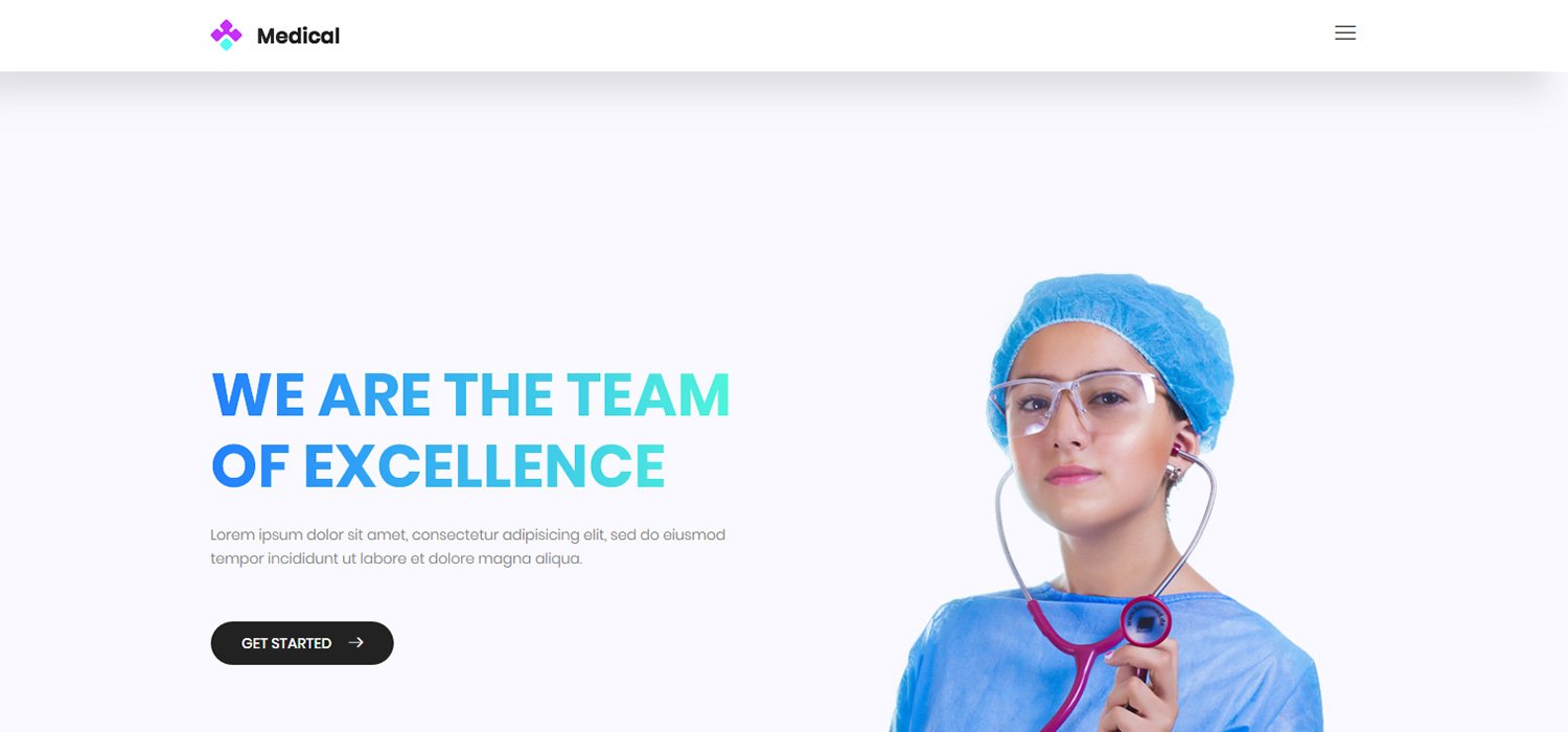 Medical Website Template