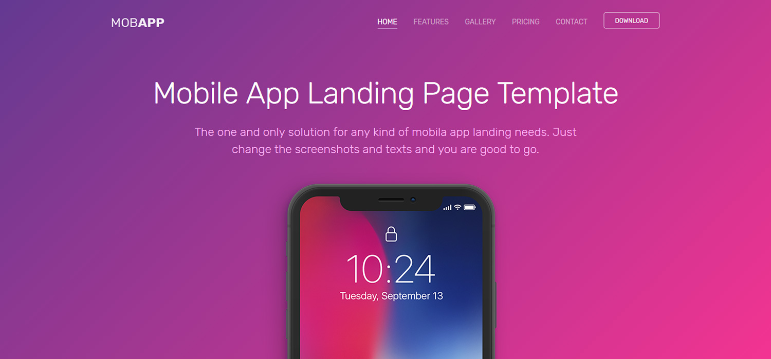 MobApp Template