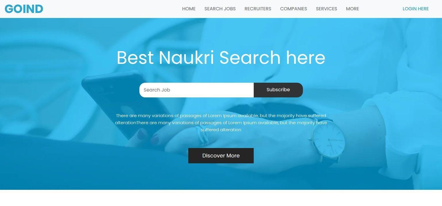 Goind - Free Agency Website Template  Responsive Bootstrap 4 HTML5
