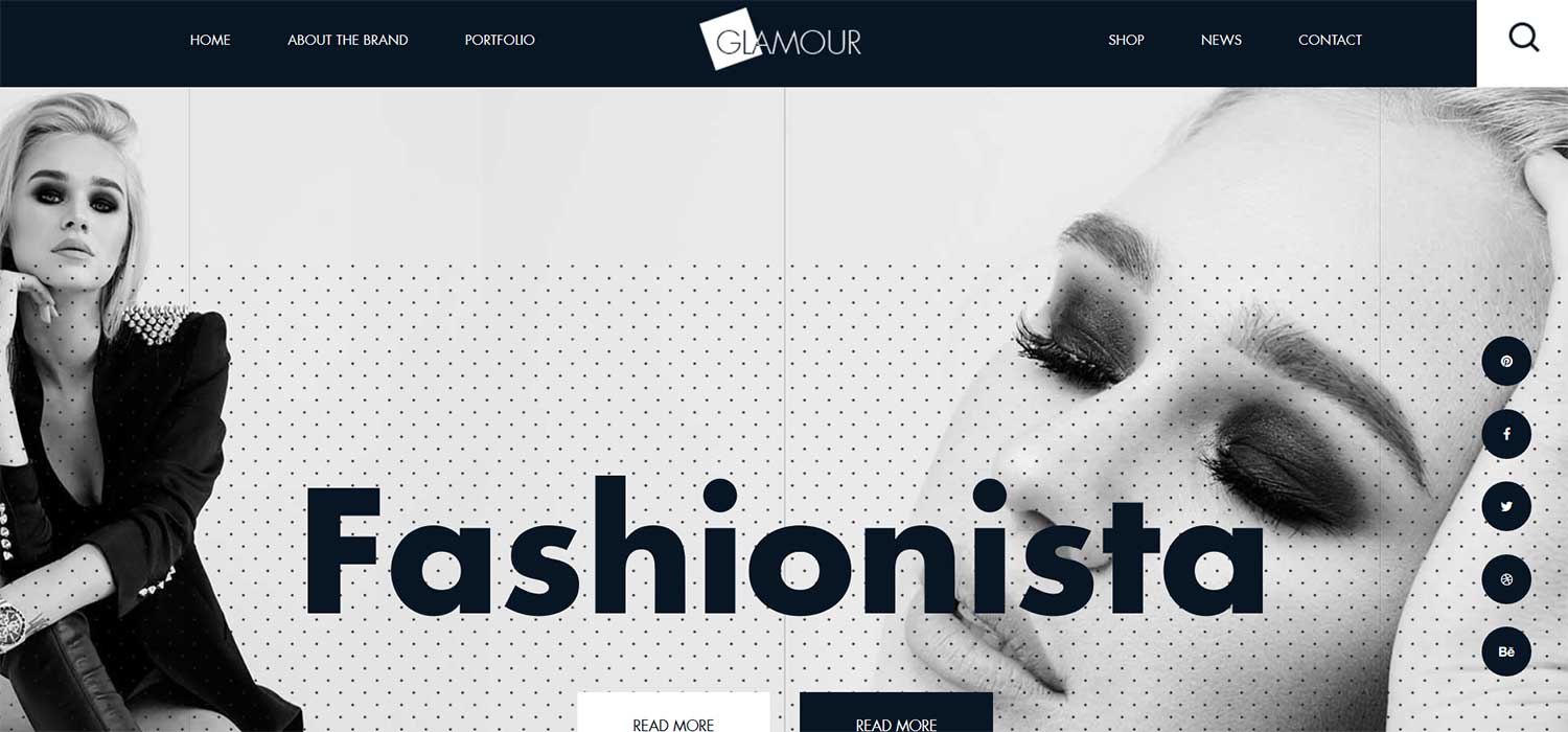 Glamour -‌ ‌‌Free‌ ‌Fashion ‌eCommerce Website Template‌ | HTML5‌ ‌Bootstrap‌ 4