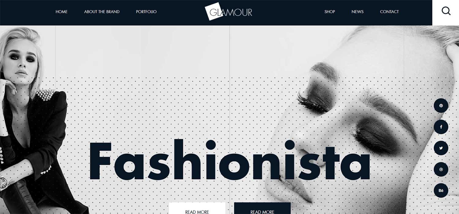 Glamour -‌ Fashion ‌eCommerce Website Template‌ | HTML5‌ ‌Bootstrap‌ 4