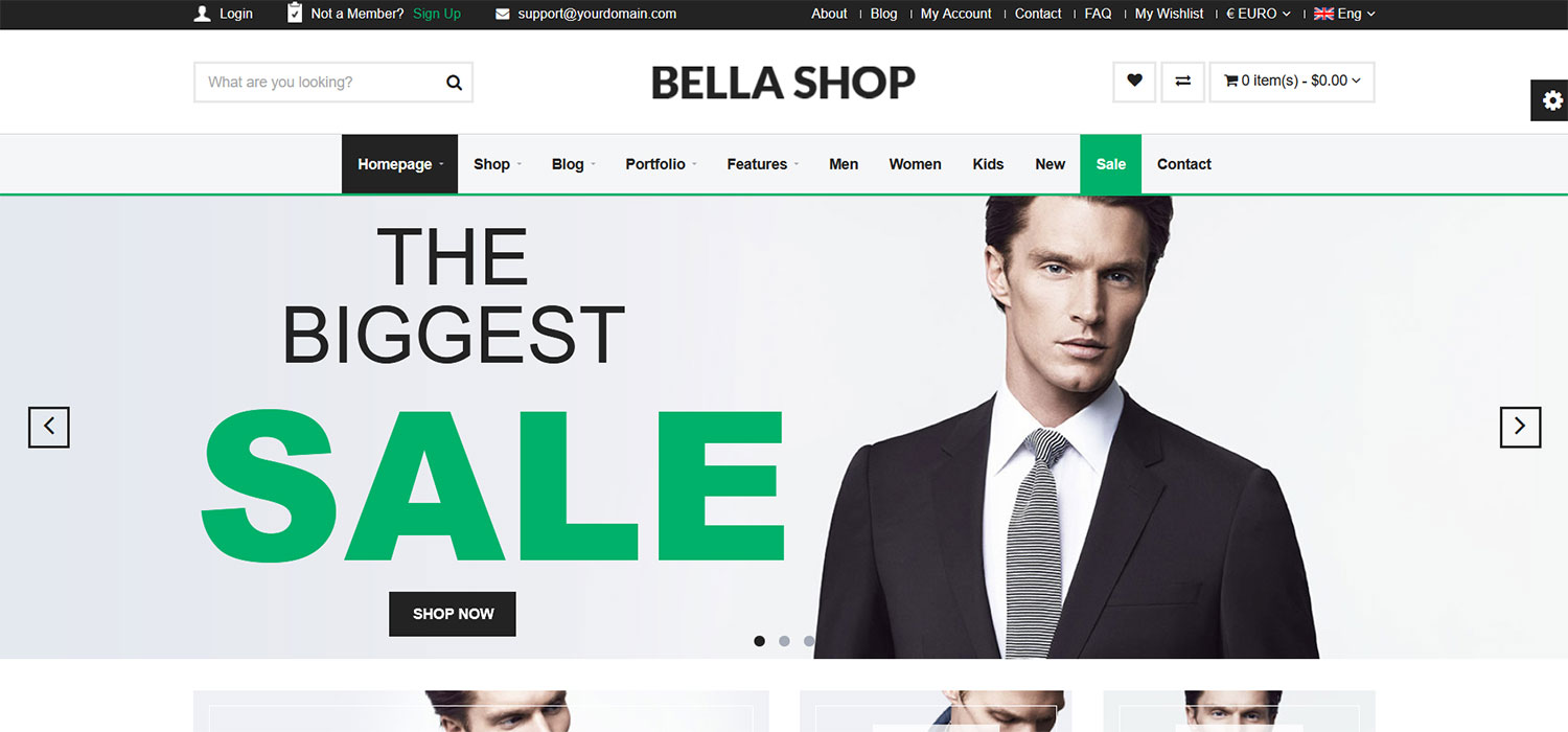 Bella -RTL Ready eCommerce HTML Template