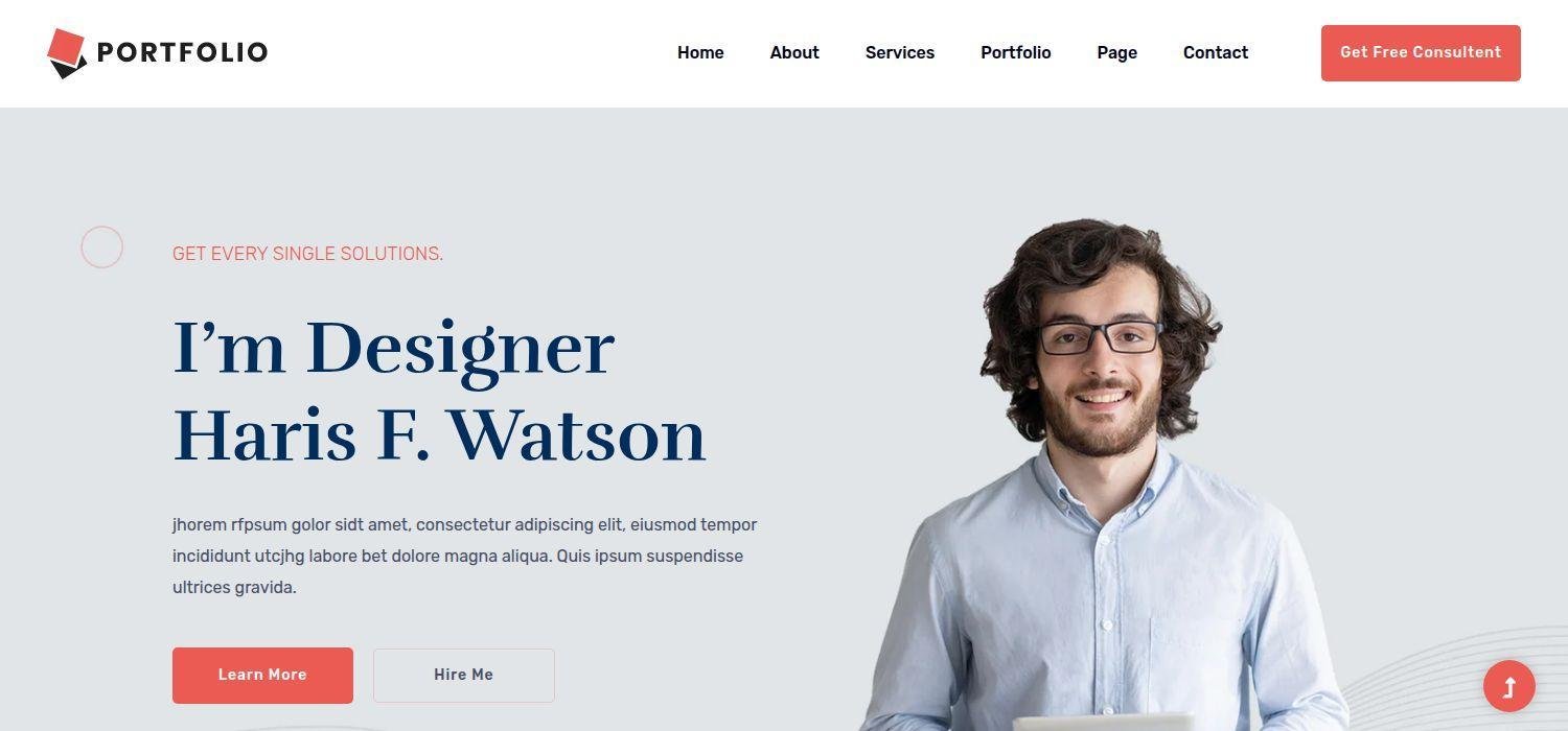 PersonalPortfolio - Portfolio Website Template Bootstrap 4 HTML5