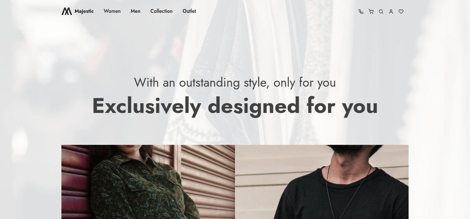 Majestic - Free Bootstrap 5 HTML5 eCommerce Website Template