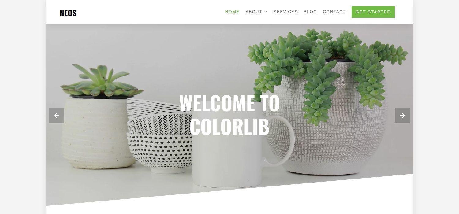 Neos - Bootstrap 4 HTML5 Responsive Professional Business Website Template
