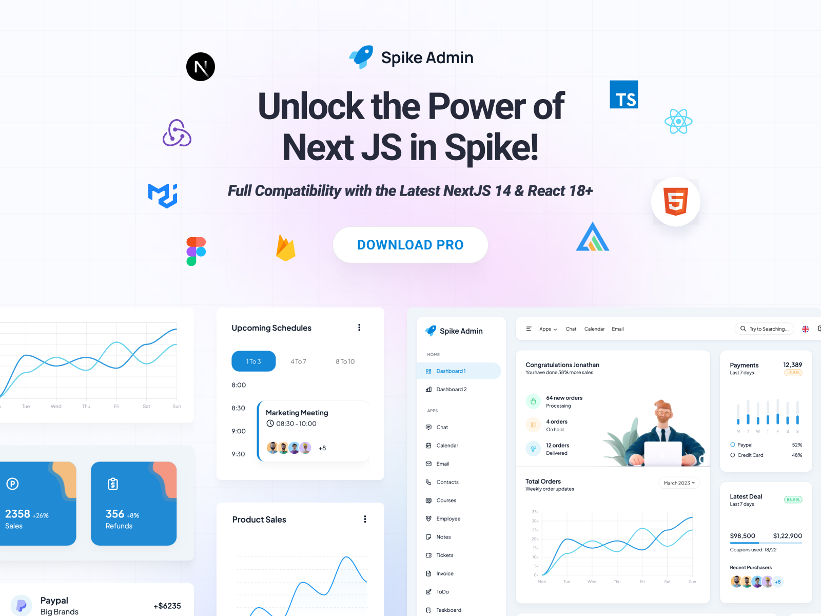 Spike NextJs Admin Template