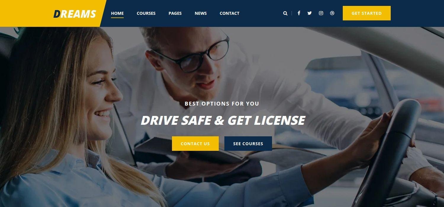 Dreams - Bootstrap 4 HTML5 Responsive Business Website Template