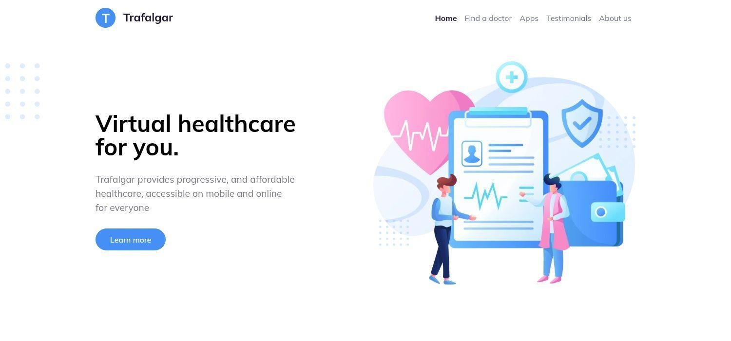 Trafalgar - Free Bootstrap 5 HTML5 Multipurpose Landing Page Template