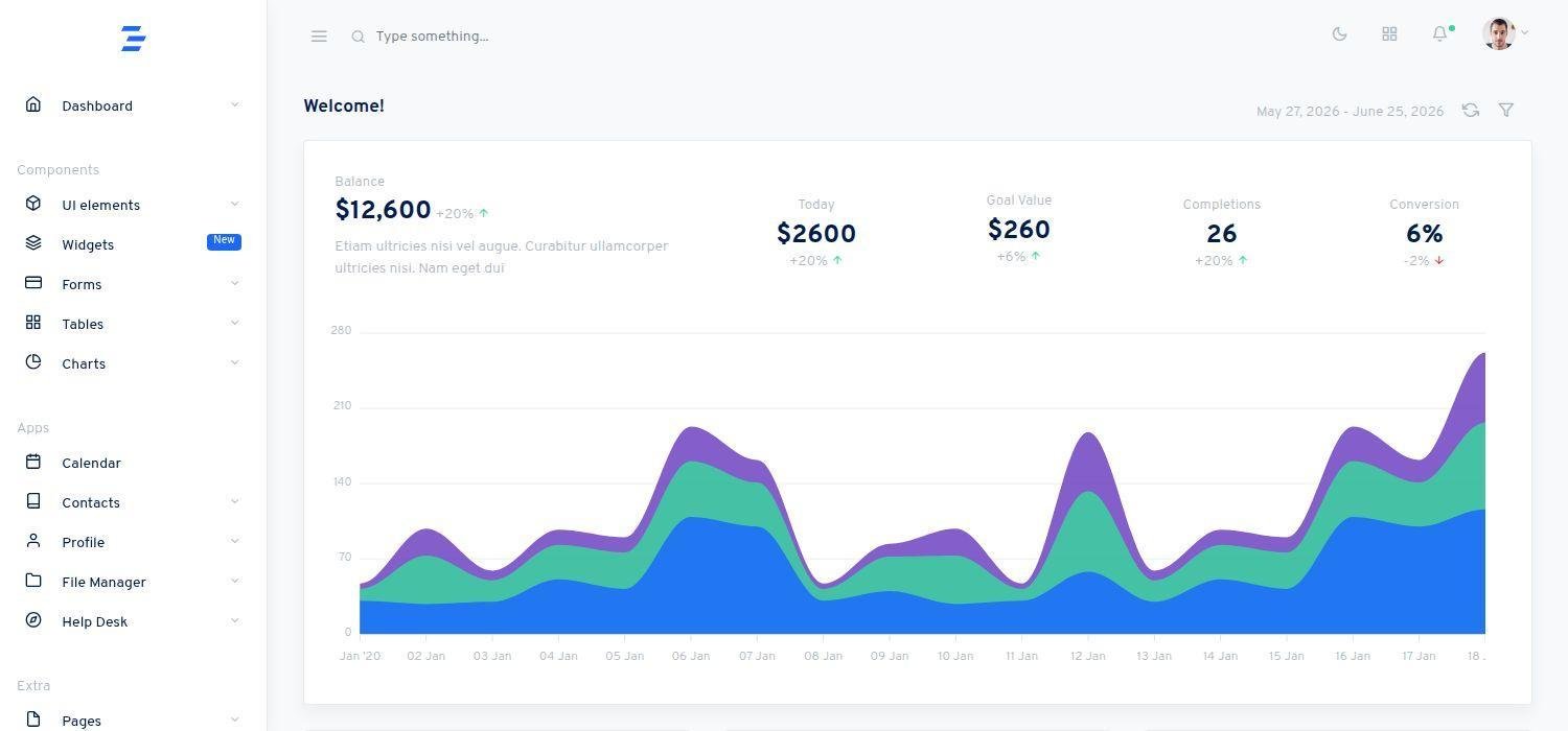 Tinydash - Responsive Bootstrap 4 HTML5 Admin Template